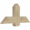 Ekena Millwork Eugene Rough Sawn Timber Gable Bracket, Douglas Fir, 36"W x 18"H x 4"D x 6"F, 12/12 Pitch GBW036X18X0406EUG00RDF - alternate 2